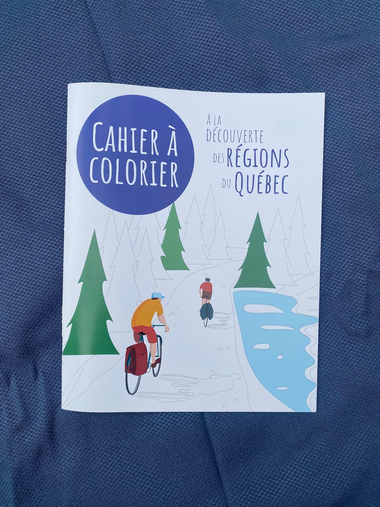 Cahier à colorier des régions du Québec