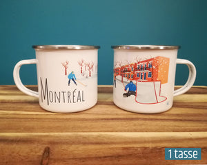 Tasse Montréal en hiver