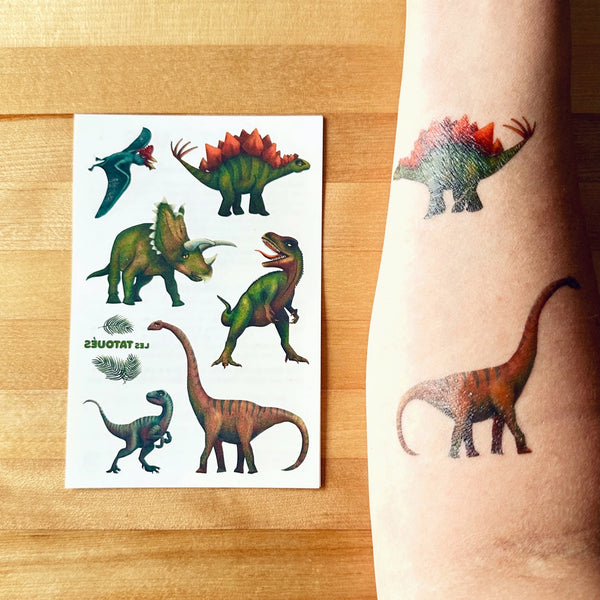 Tatouage - Les dinosaures