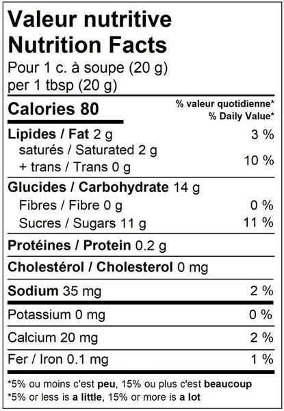 Caramel Vegan à la Noix de Coco, une friandise sans culpabilité à base de lait de coco, parfait pour les gourmands vegan.